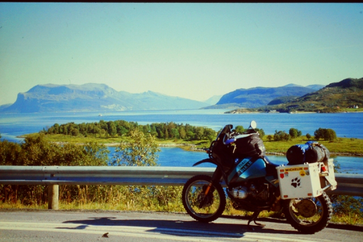 Mit der BMW R100 GS unterwegs in Norwegen