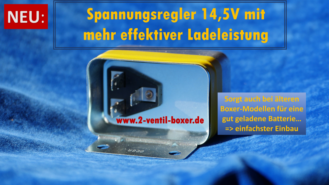 Spannungsregler 14,5 Volt für BMW 2 Ventil-Boxer