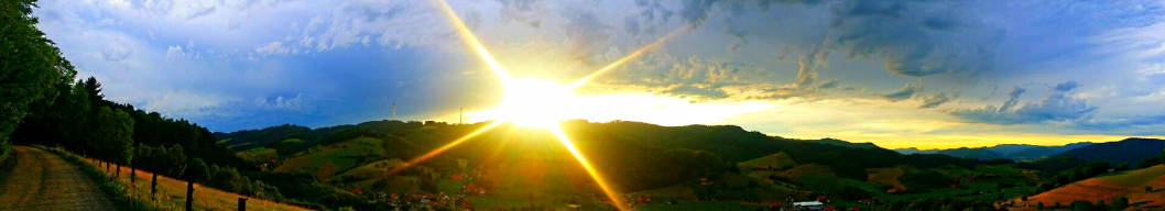 Sonnenuntergang im Schwarzwald